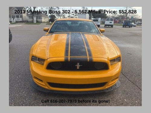 2013 Ford Mustang Boss 302 5.0 Liter V8 2D Coupe Manual Transmission