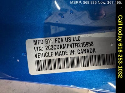 2026 Dodge Charger CHARGER SCAT PACK PLUS 2-DOOR AWD