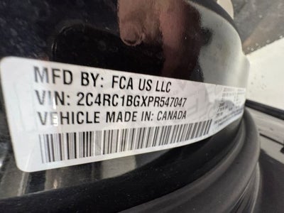 2023 Chrysler Pacifica Touring L 3.6 Liter V6 7 Passenger 3rd Row Seating