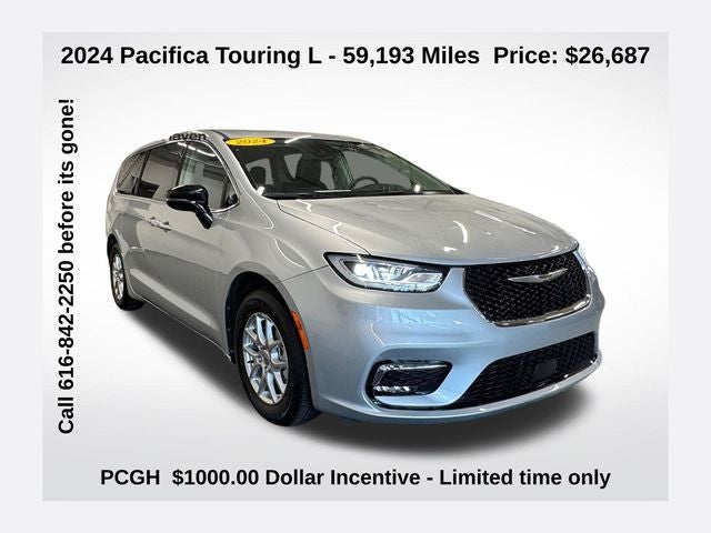 2024 Chrysler Pacifica Touring L 3.6 Liter V6 7 Passenger 3rd Row Seating