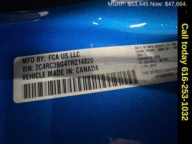 2026 Chrysler Pacifica PACIFICA SELECT AWD