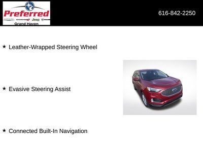 2023 Ford Edge SEL 2.0 Liter EcoBoost Turbocharged AWD Leather Seatin