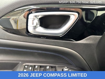 2026 Jeep Compass COMPASS LIMITED ALTITUDE 4X4