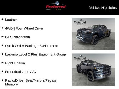 2026 RAM Ram 2500 RAM 2500 LARAMIE CREW CAB 4X4 6'4' BOX