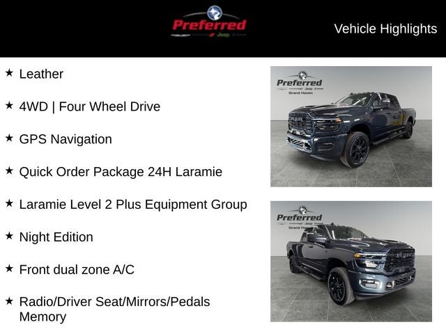 2026 RAM Ram 2500 RAM 2500 LARAMIE CREW CAB 4X4 6'4' BOX