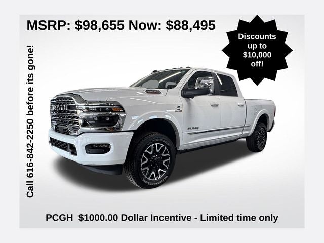 2025 RAM Ram 2500 RAM 2500 LIMITED CREW CAB 4X4 6'4' BOX