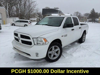 2018 RAM 1500 Express Crew Cab 4x4 5'7' Box