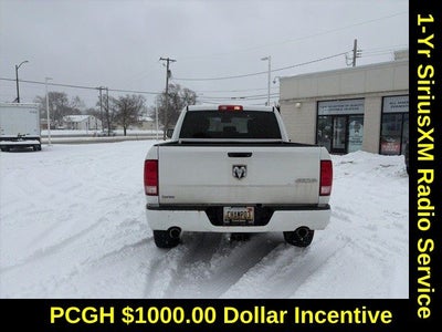 2018 RAM 1500 Express Crew Cab 4x4 5'7' Box