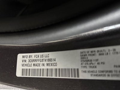 2026 RAM Ram 1500 RAM 1500 BIG HORN CREW CAB 4X4 5'7' BOX