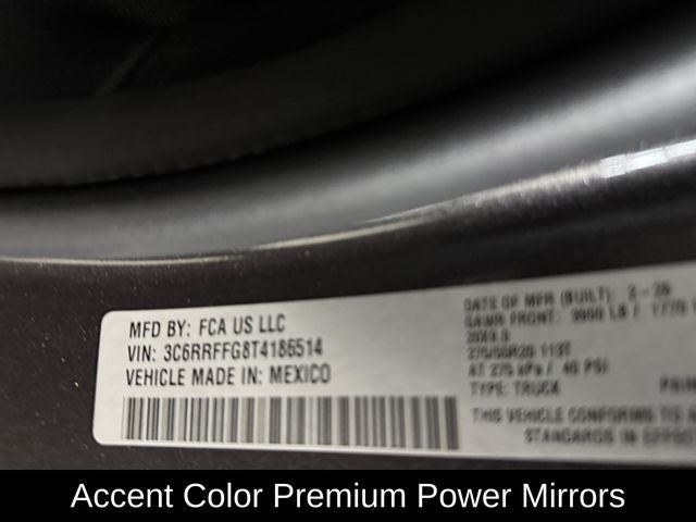 2026 RAM Ram 1500 RAM 1500 BIG HORN CREW CAB 4X4 5'7' BOX