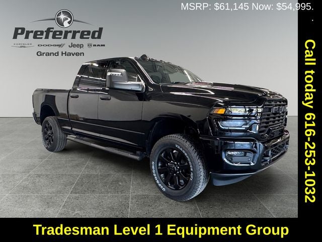 2026 RAM Ram 2500 RAM 2500 BLACK EXPRESS CREW CAB 4X4 6'4' BOX