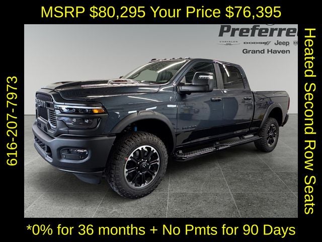 2026 RAM Ram 2500 RAM 2500 REBEL CREW CAB 4X4 6'4' BOX