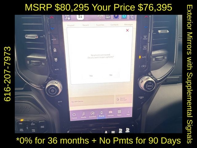 2026 RAM Ram 2500 RAM 2500 REBEL CREW CAB 4X4 6'4' BOX