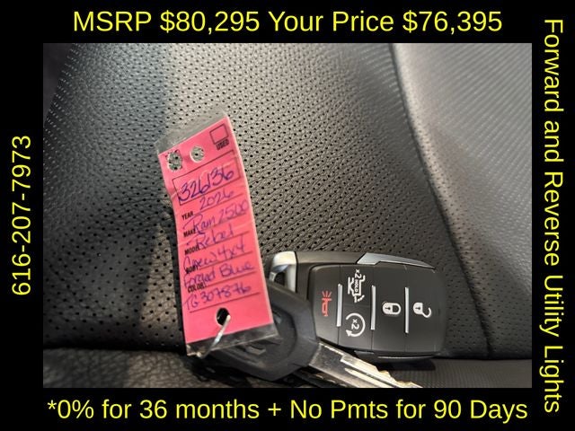 2026 RAM Ram 2500 RAM 2500 REBEL CREW CAB 4X4 6'4' BOX