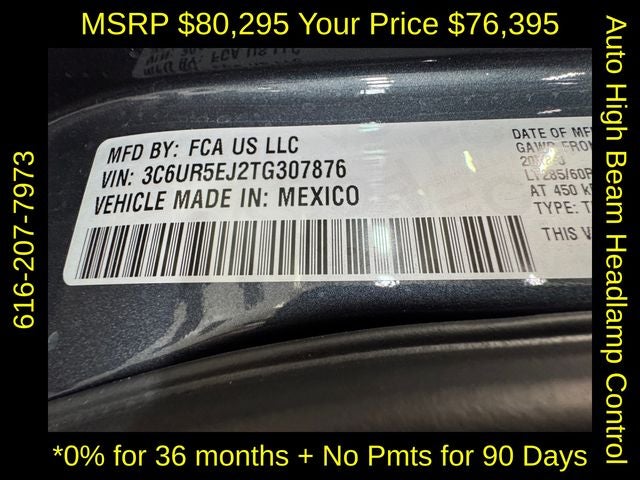 2026 RAM Ram 2500 RAM 2500 REBEL CREW CAB 4X4 6'4' BOX