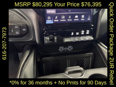 2026 RAM Ram 2500 RAM 2500 REBEL CREW CAB 4X4 6'4' BOX