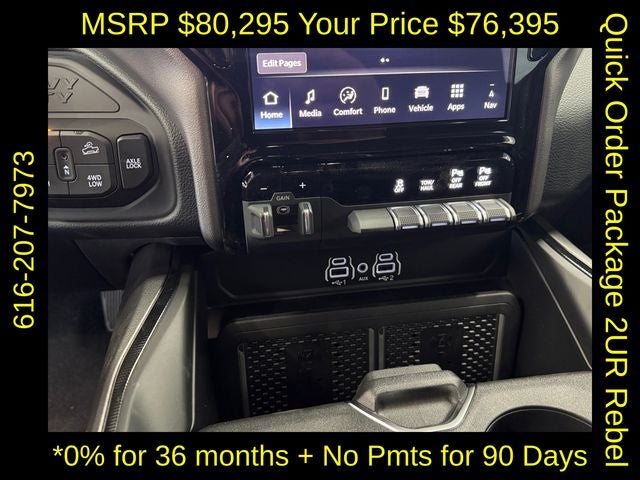 2026 RAM Ram 2500 RAM 2500 REBEL CREW CAB 4X4 6'4' BOX