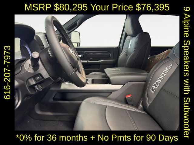 2026 RAM Ram 2500 RAM 2500 REBEL CREW CAB 4X4 6'4' BOX