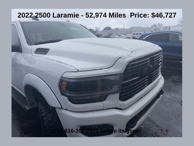 2022 RAM 2500 Laramie 6.4 Liter V8 Crew Cab 4WD