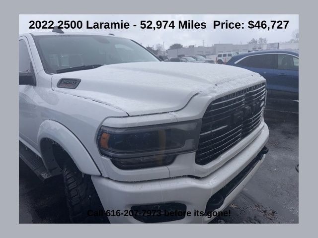2022 RAM 2500 Laramie 6.4 Liter V8 Crew Cab 4WD