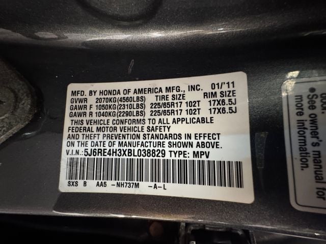 2011 Honda CR-V LX