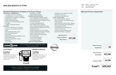 2016 Nissan Rogue SV