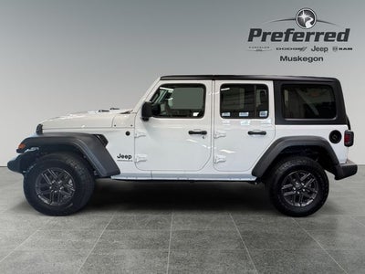 2024 Jeep Wrangler 4-Door Sport S 4x4