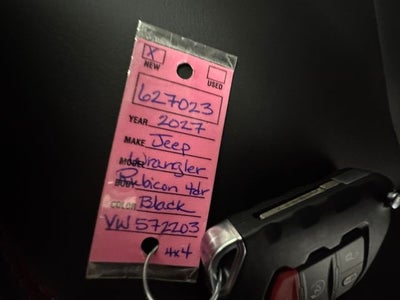 2027 Jeep Wrangler WRANGLER 4-DOOR RUBICON