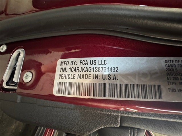 2025 Jeep Grand Cherokee GRAND CHEROKEE L ALTITUDE X 4X4