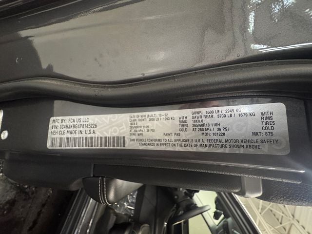 2023 Jeep Grand Cherokee L Limited 4x4