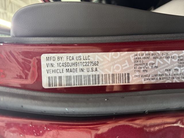2026 Dodge Durango DURANGO SRT HELLCAT JAILBREAK AWD