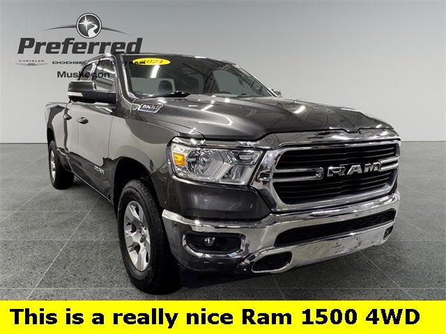 2021 RAM 1500 Big Horn Quad Cab 4x4 6'4' Box