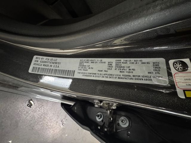 2026 RAM Ram 1500 RAM 1500 BIG HORN CREW CAB 4X4 5'7' BOX