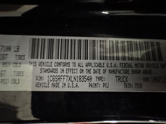 2020 RAM 1500 Big Horn Crew Cab 4x4 5'7' Box