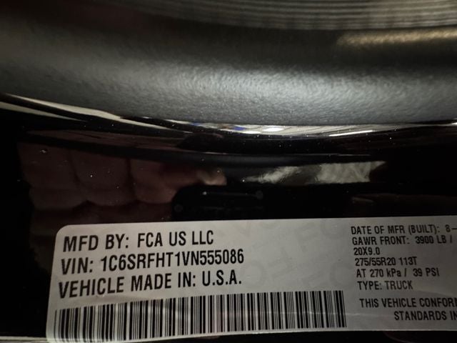 2027 RAM Ram 1500 RAM 1500 LIMITED CREW CAB 4X4 5'7' BOX
