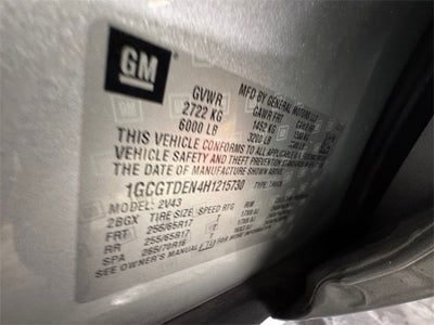 2017 Chevrolet Colorado Z71