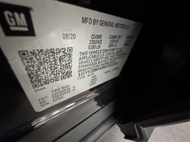 2021 Cadillac XT4 AWD Luxury