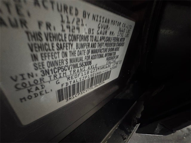 2021 Nissan Kicks SV Xtronic CVT