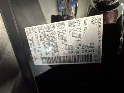 2018 Nissan Rogue SL 2.5 Liter AWD
