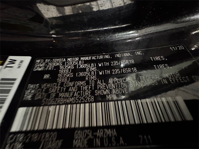 2021 Toyota Highlander XLE