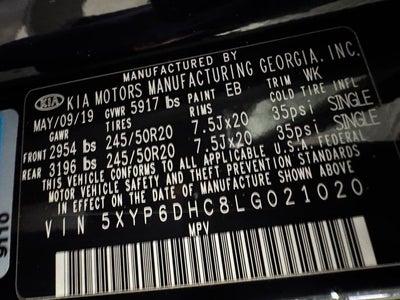 2020 Kia Telluride S