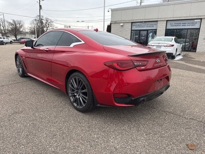2017 INFINITI Q60 3.0t Red Sport 400