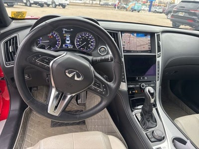 2017 INFINITI Q60 3.0t Red Sport 400