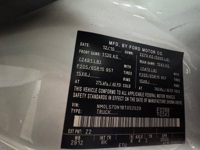 2011 Ford Transit Connect XLT