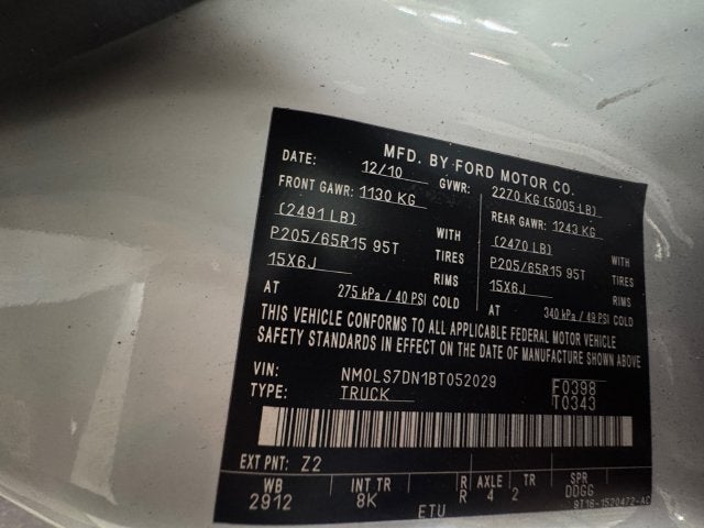 2011 Ford Transit Connect XLT