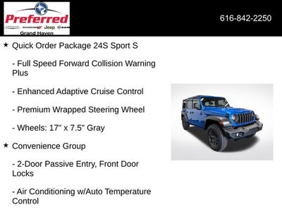 2025 Jeep Wrangler Sport S