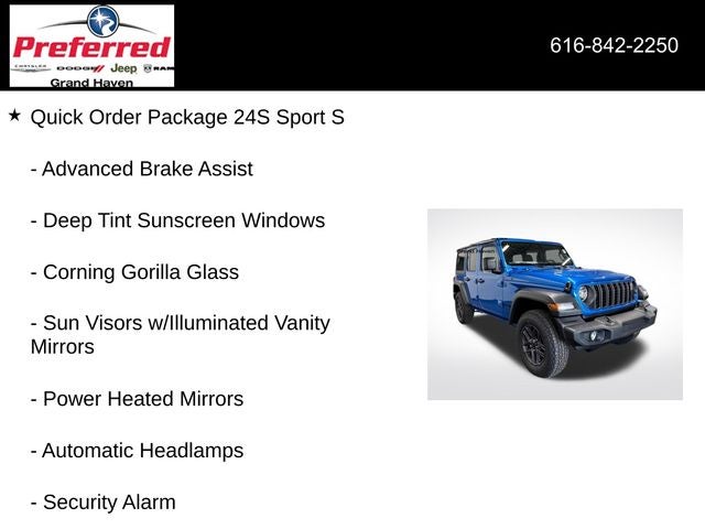 2025 Jeep Wrangler Sport S