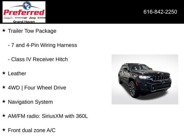 2025 Jeep Grand Cherokee Overland