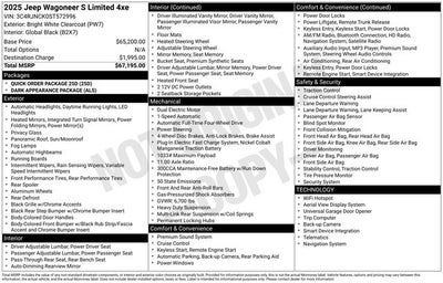 2025 Jeep Wagoneer S Limited