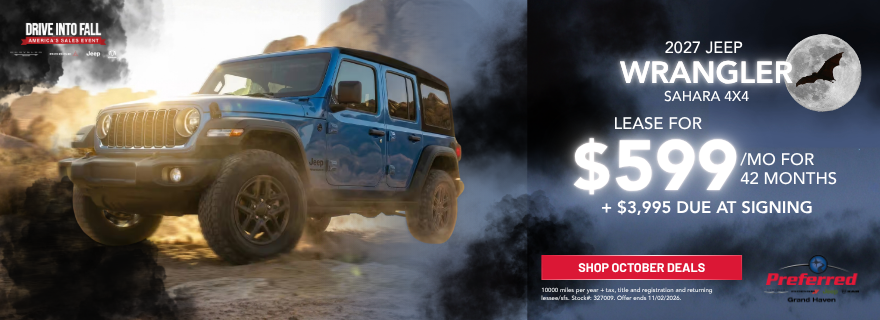 2027 Jeep Wrangler Sahara 4x4
